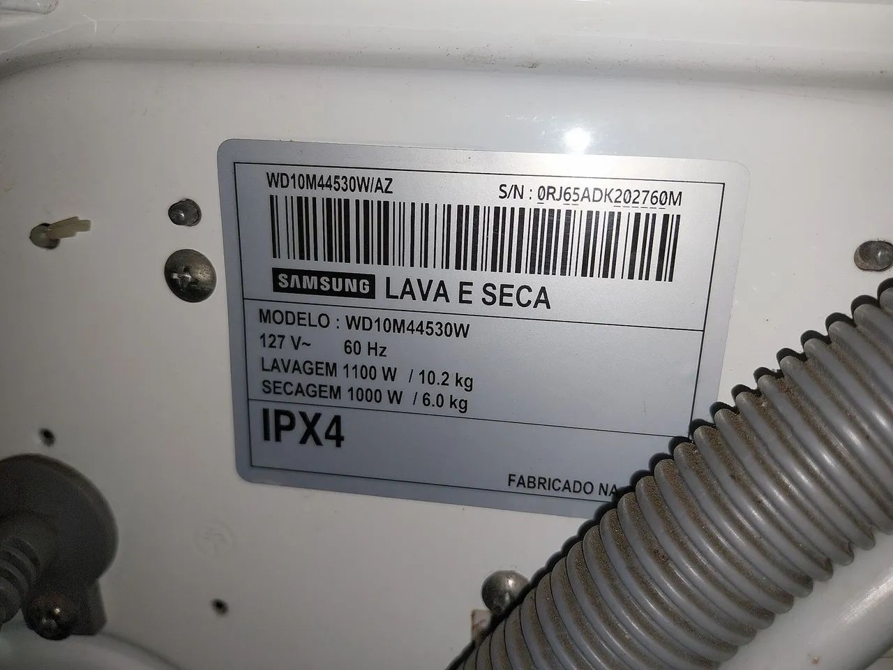 Vendo Lava e Seca Samsung 110 volts - Foto 4