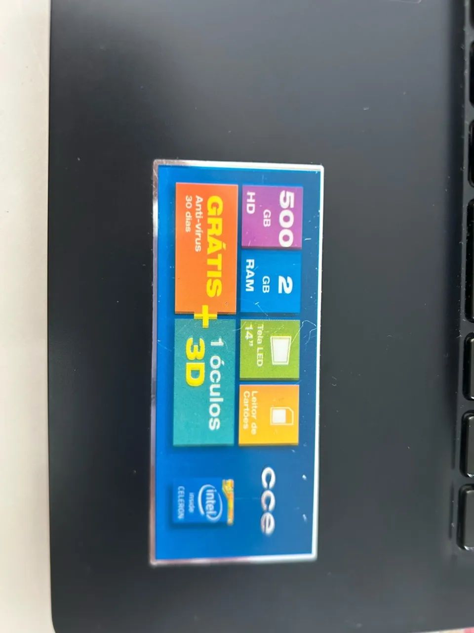 Notebook CCE 500GB HD 2GB RAM - Foto 4