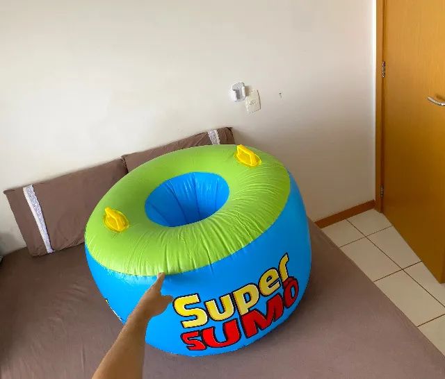 Super Sumô Inflável Brinquedo Luta Infantil - Long Jump - Foto 5