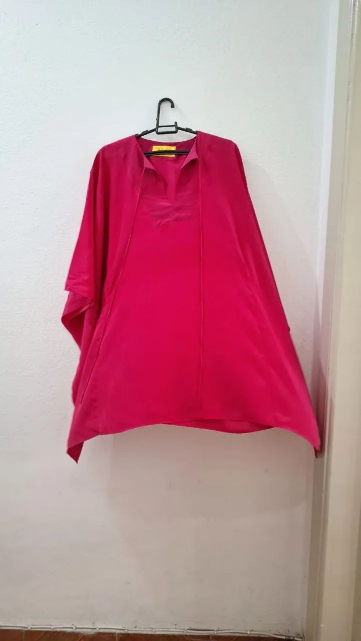 Caftan de seda Neon - Foto 4