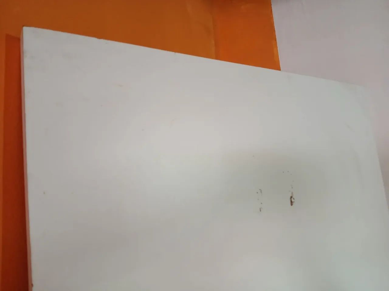 Porta branca de madeira usada - Foto 3