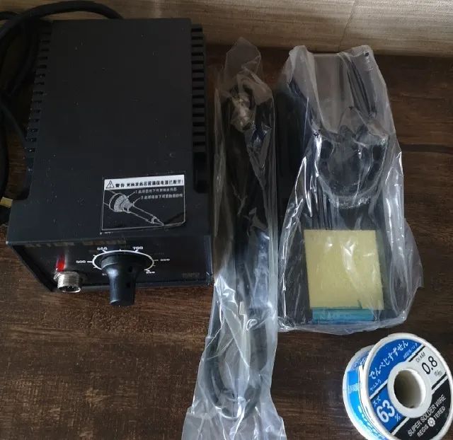 Estação de Solda Nova 220V + Trafo Profissional 110V/220V Novo 
