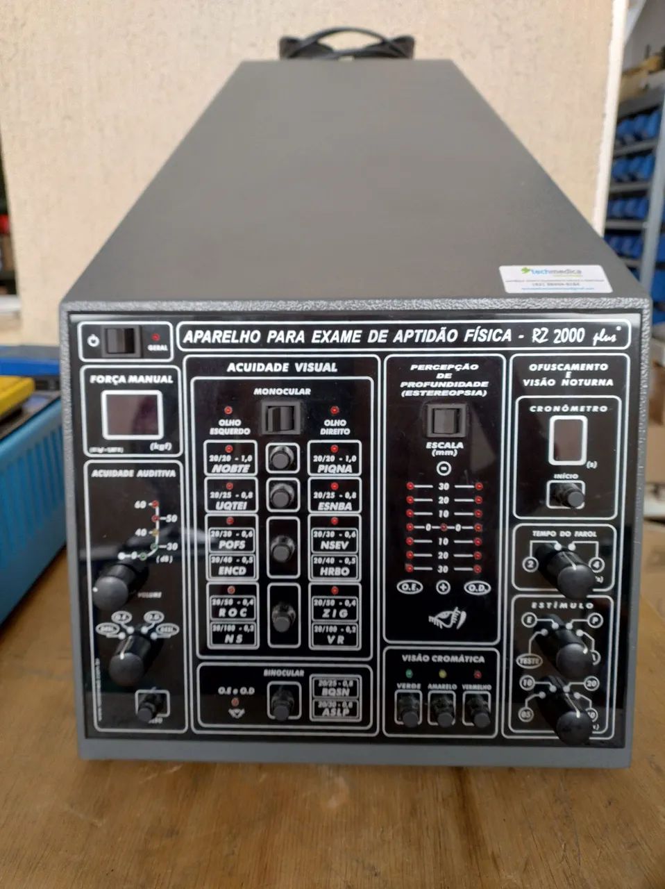 Aparelho para Exame de Aptidão Física Rz 2000 Plus - Foto 2
