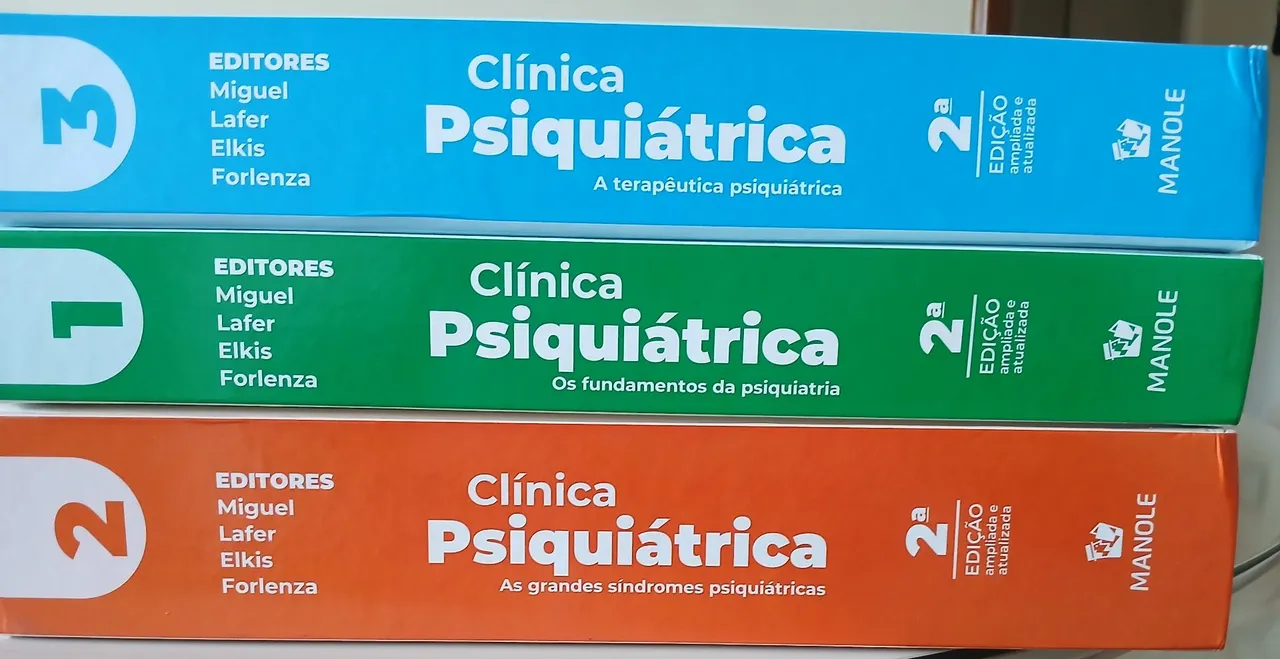 Coleção Clínica Psiquiátrica - USP Manole 2a edição