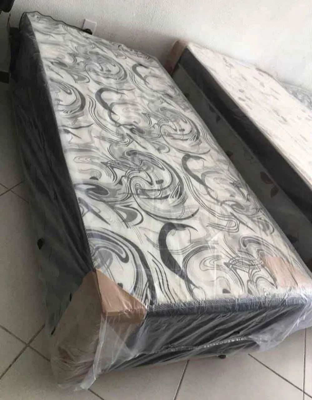 Cama solteiro padrão pronta entrega 