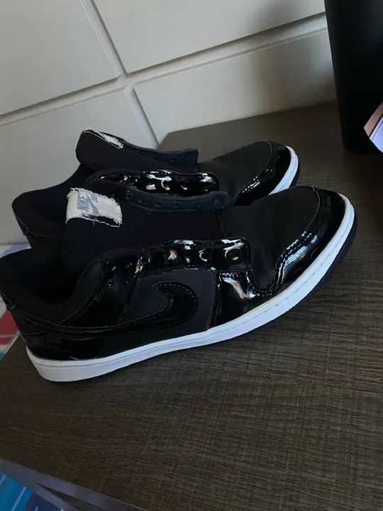 Tênis Nike Preto Verniz