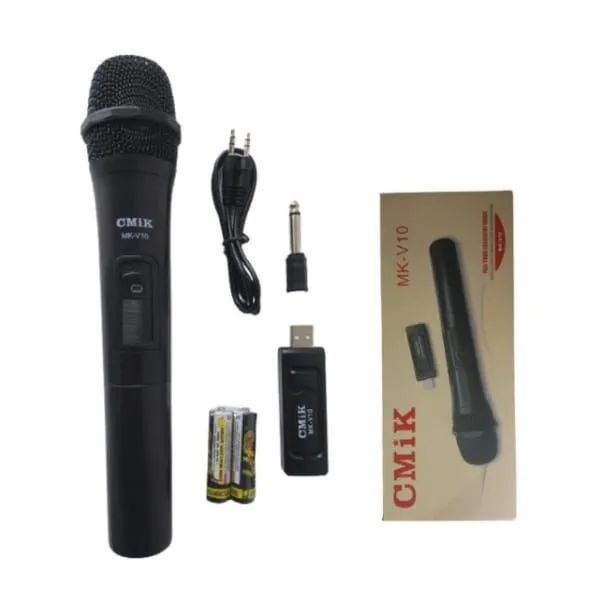 Microfone sem fio MKv10 sem profissional64617878038018120