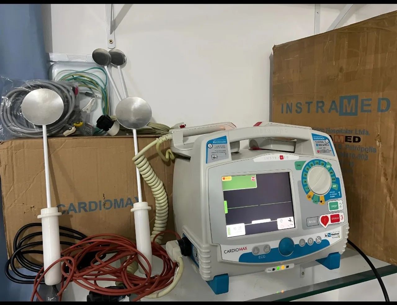 Cardioversor Instramed Cardiomax Revisado 