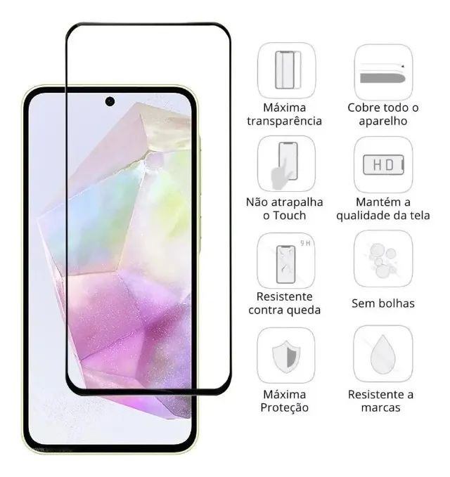 Película 3d Para Samsung Galaxy A35 6.6 - Foto 4