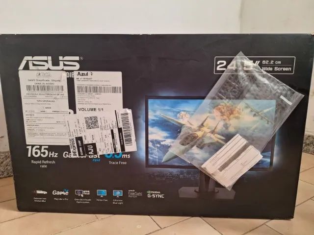 Monitor Gamer Asus 24.5" Full HD LED, Wide, 165 Hz, 0.5ms, FreeSync - Foto 2