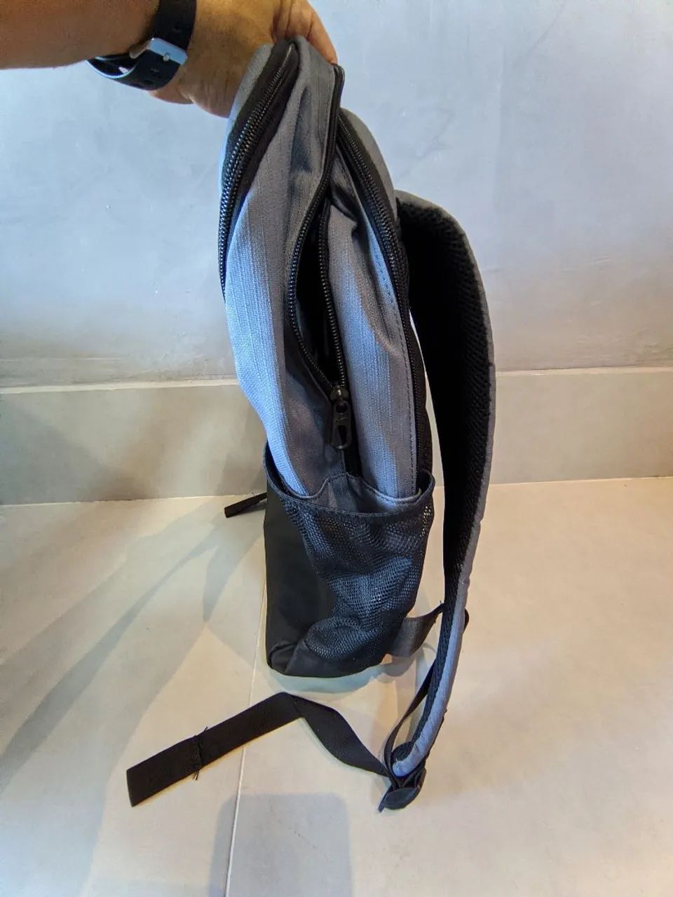 Mochila Nike Cinza - Foto 4