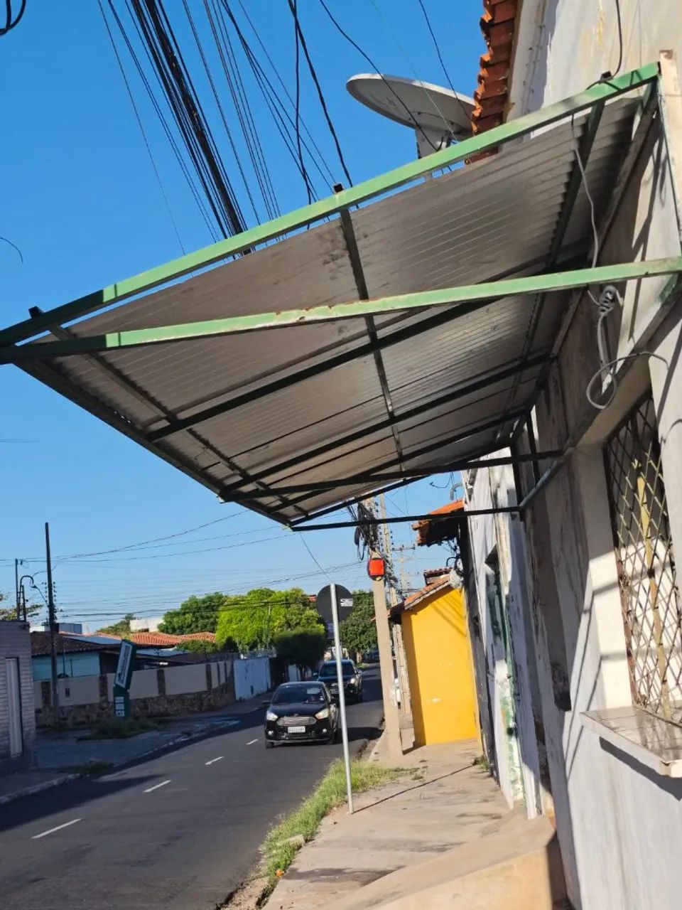 Toldo fixo, marquise ou cobertura 