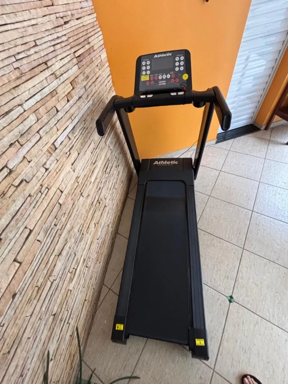 ESTEIRA ERGOMÉTRICA ATHLETIC - Esteira de correr/Esteira para caminhar/Para exercícios 