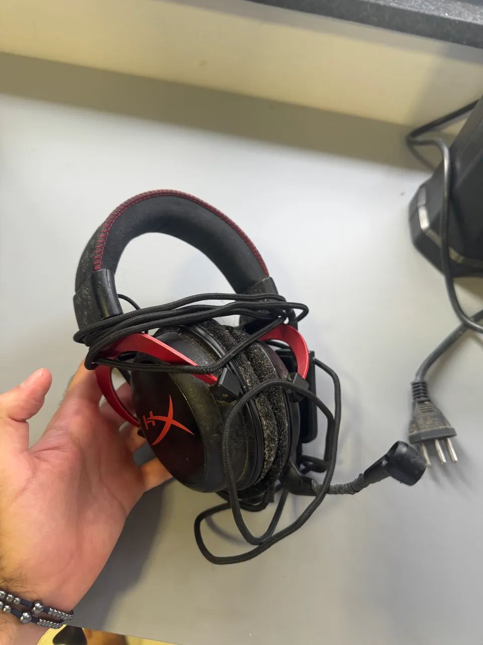 HyperX Cloud II - Red Edition (used) and Redragon Kumara Gaming Mechanical Keyboard63824119559171121