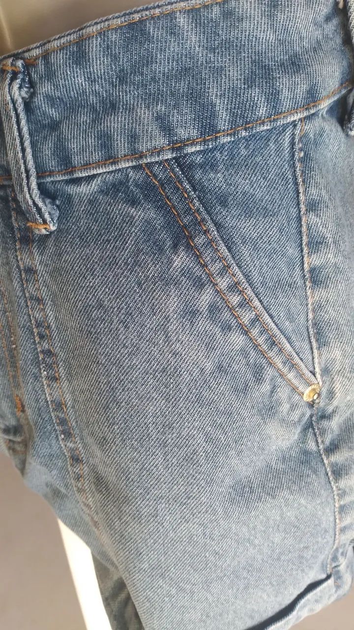 Shorts Jeans Feminino P - Foto 3