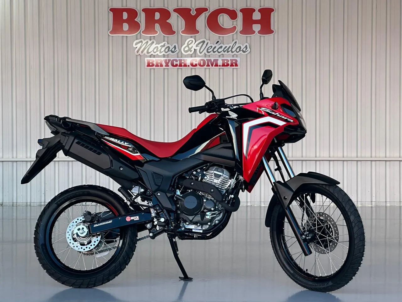 XRE 300 SAHARA RALLY FLEX ABS VERMELHA 2024/2025