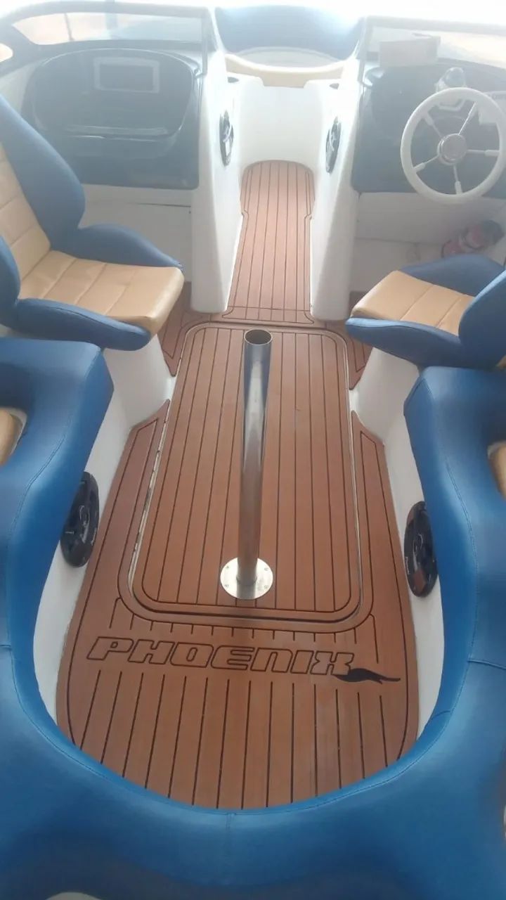 LANCHA PHOENIX 230 MOTOR 200HP 23 PÉS avalio trocas - Foto 4