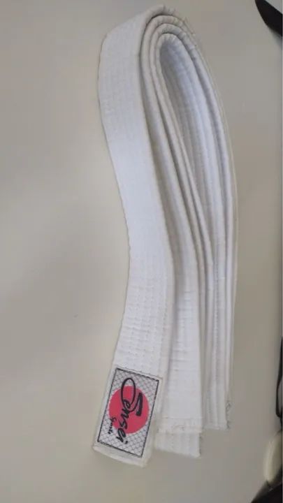 Cinto branco de luta ( Jiu-Jitsu ) - Foto 2