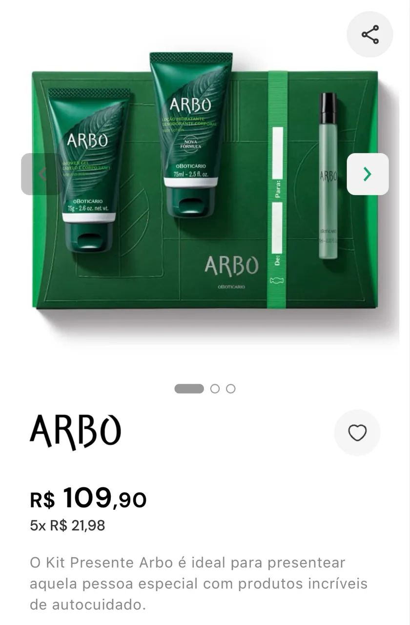 Kits para presentes O Boticário, a partir de R$49,90 (tenho outros também). - Foto 3