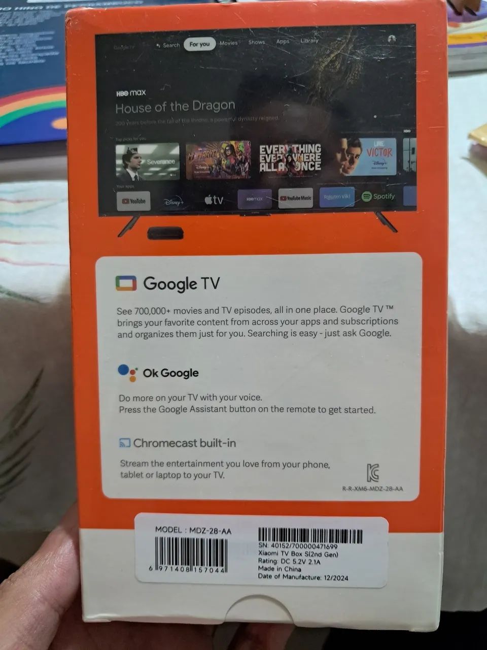 Xiaomi Mi Box S de segunda geração 8gb - Foto 2