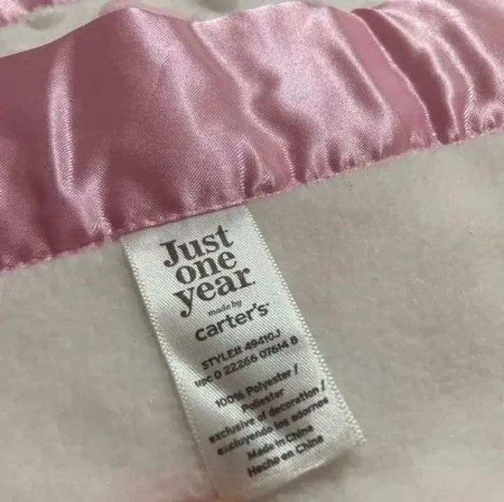 Manta de bebê bordada - importada  - Foto 2