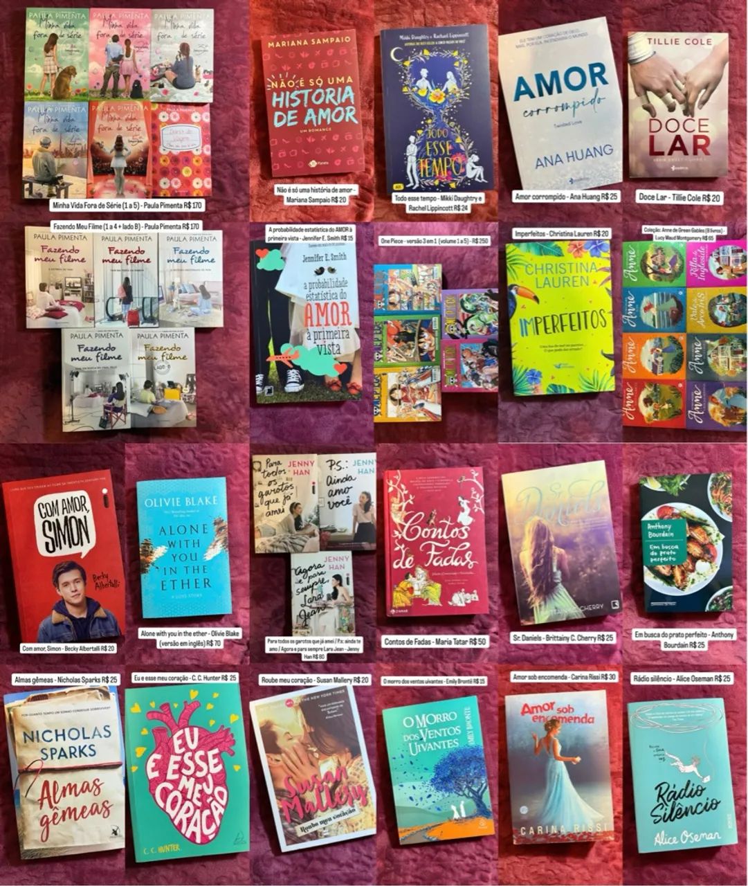 Livros em ótimo estado - Preços incríveis! - Livros e