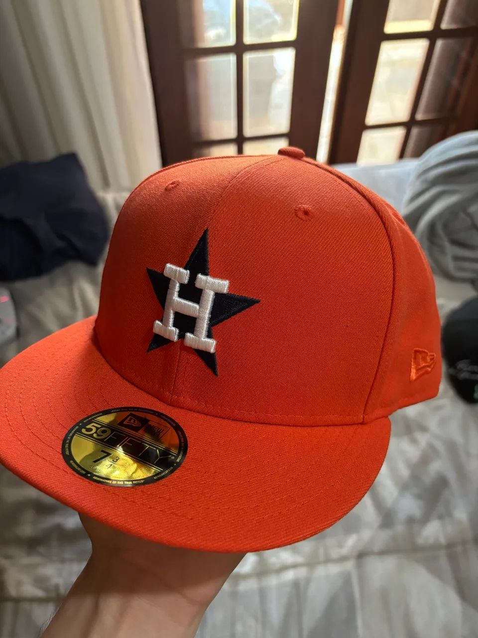 Boné New Era 59FIFTY, 7 3/4- Houston (NOVO)