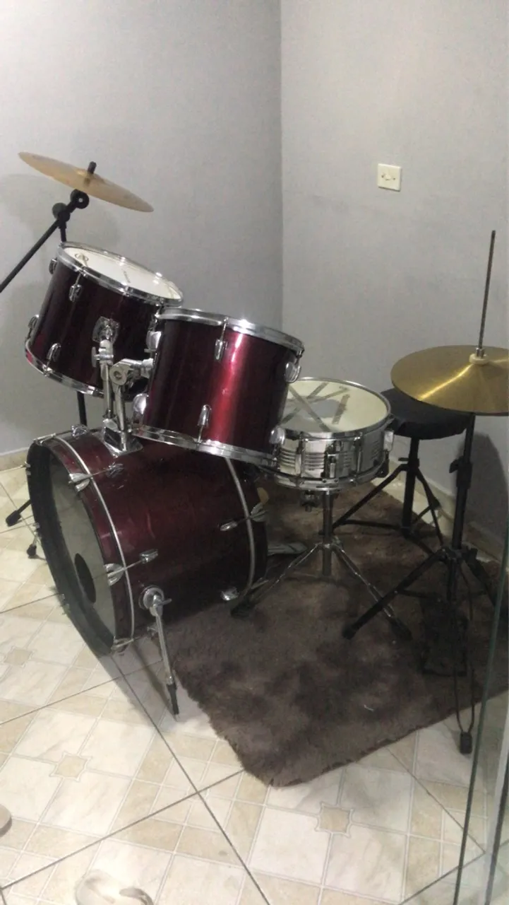Bateria Completa - Ótimo Estado