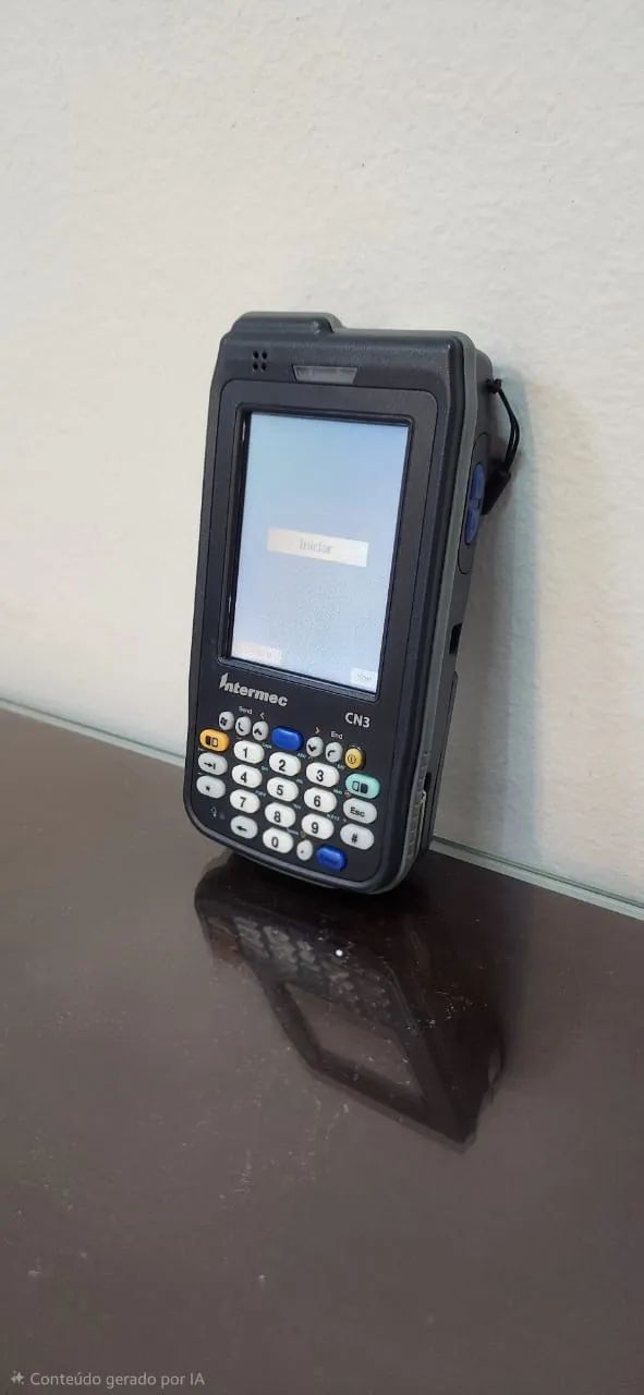 Coletor de Dados com leitor de códigos de barra