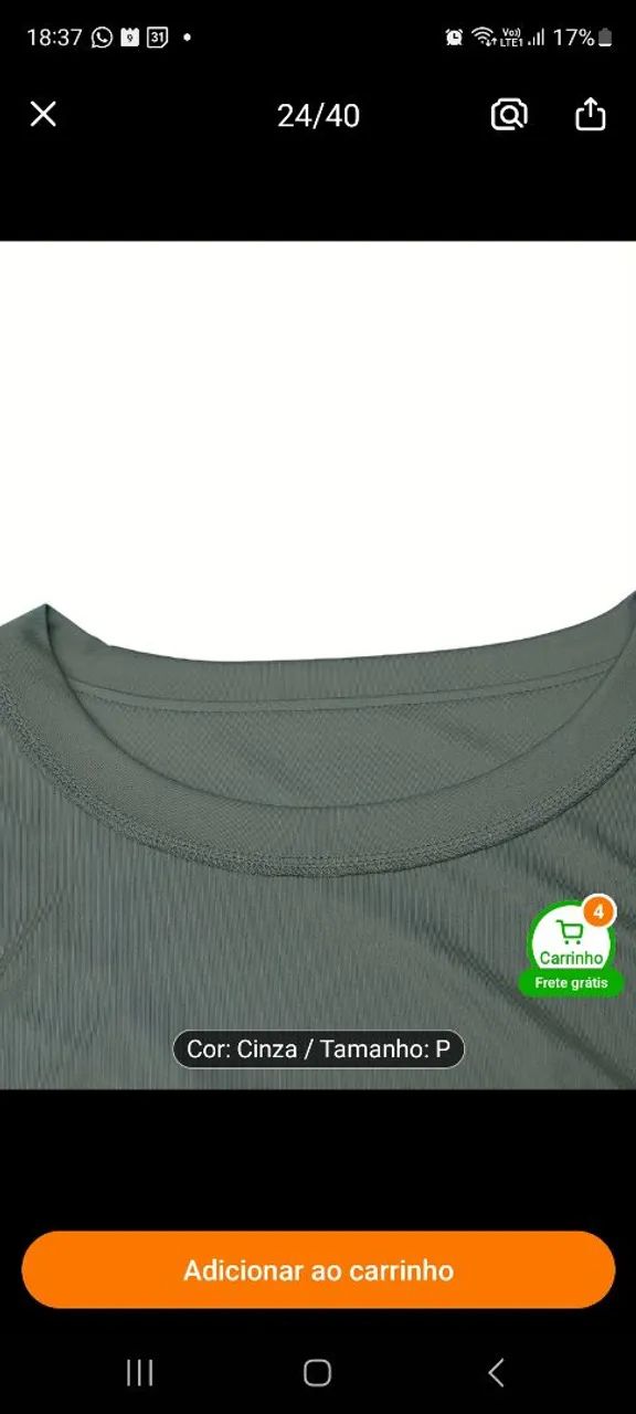 CONJUNTO MOLETON  - TAM P/M - Foto 4