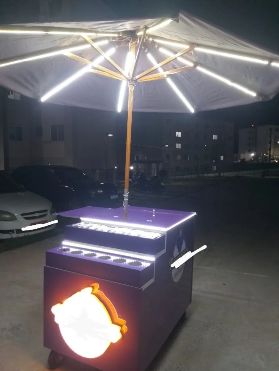 Carrinho gourmet de açaí e sorvetes  - Foto 2