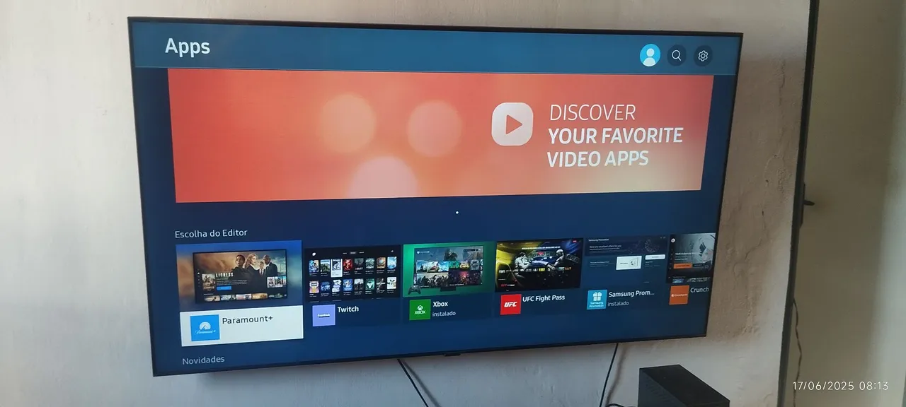 Smart TV Samsung - Explore Seus Apps Favoritos!