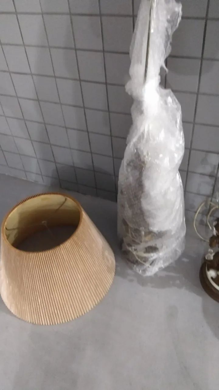 Abajur Estilo Barroco Par - Foto 3