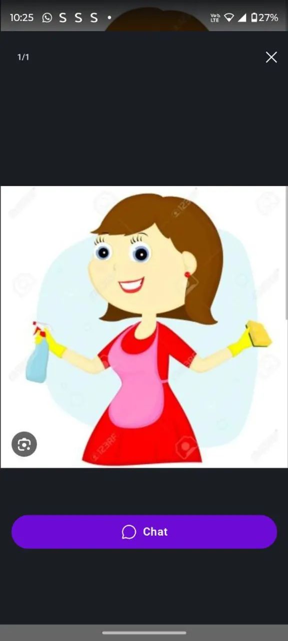 Trabalho como diarista ou empregada doméstica