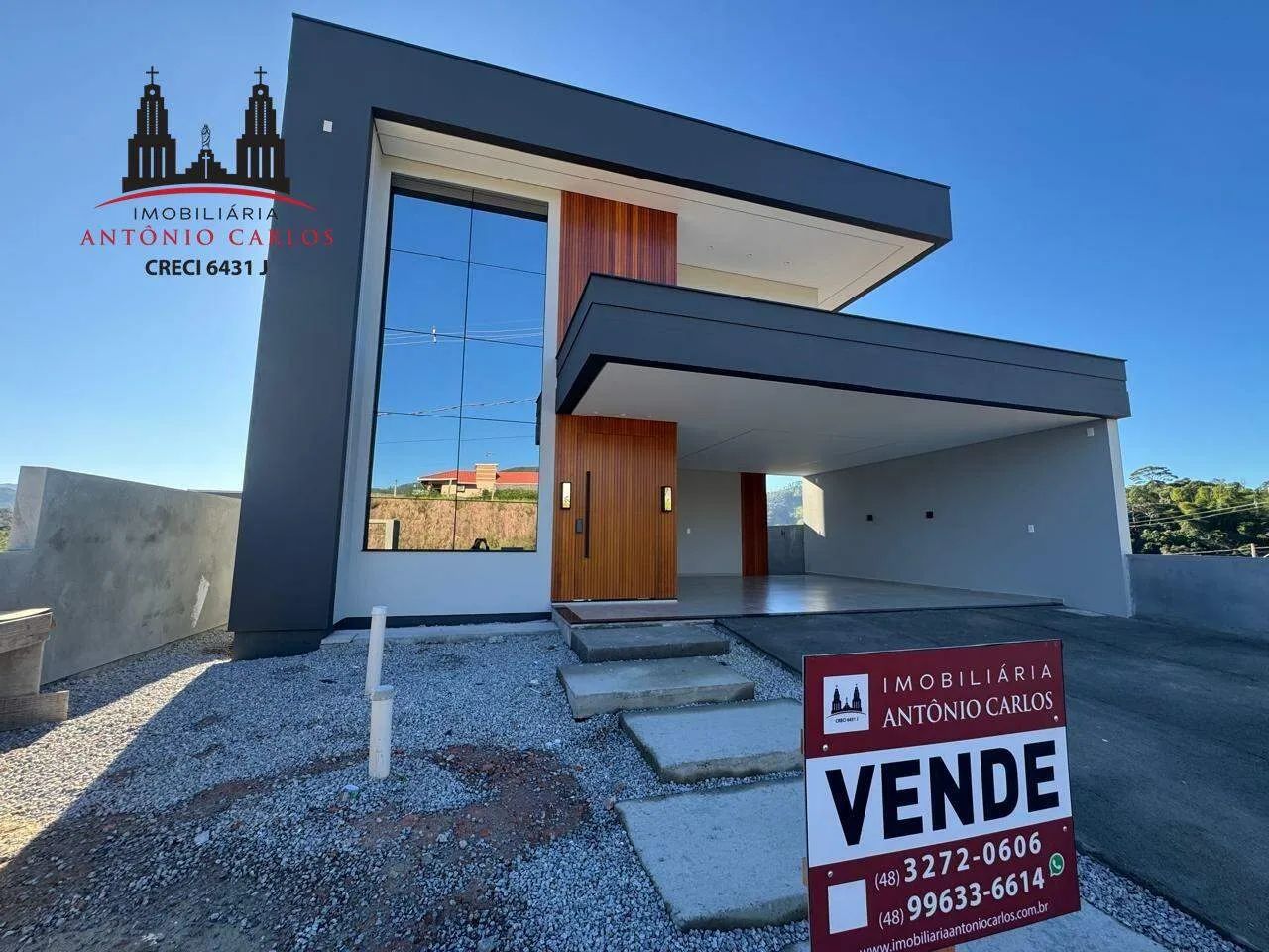 Casa à venda no centro de Antônio Carlos/SC - loteamento Bremen