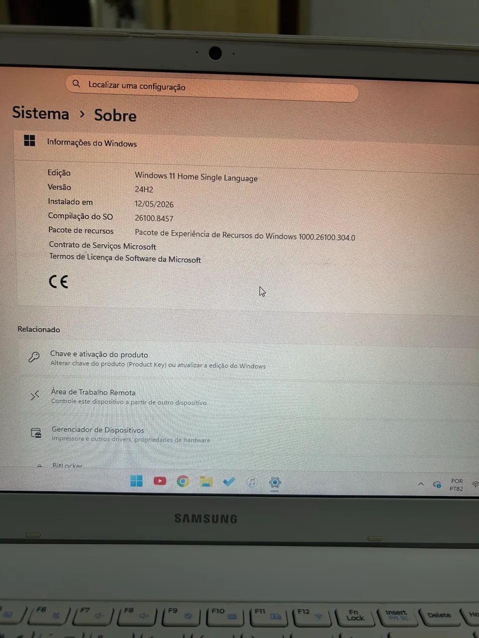 Notebook Samsung  - Foto 2