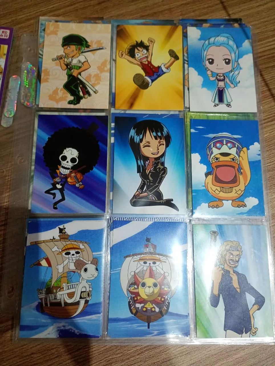 Cards One Piece , Panini comissão set com 50 cards . - Foto 3