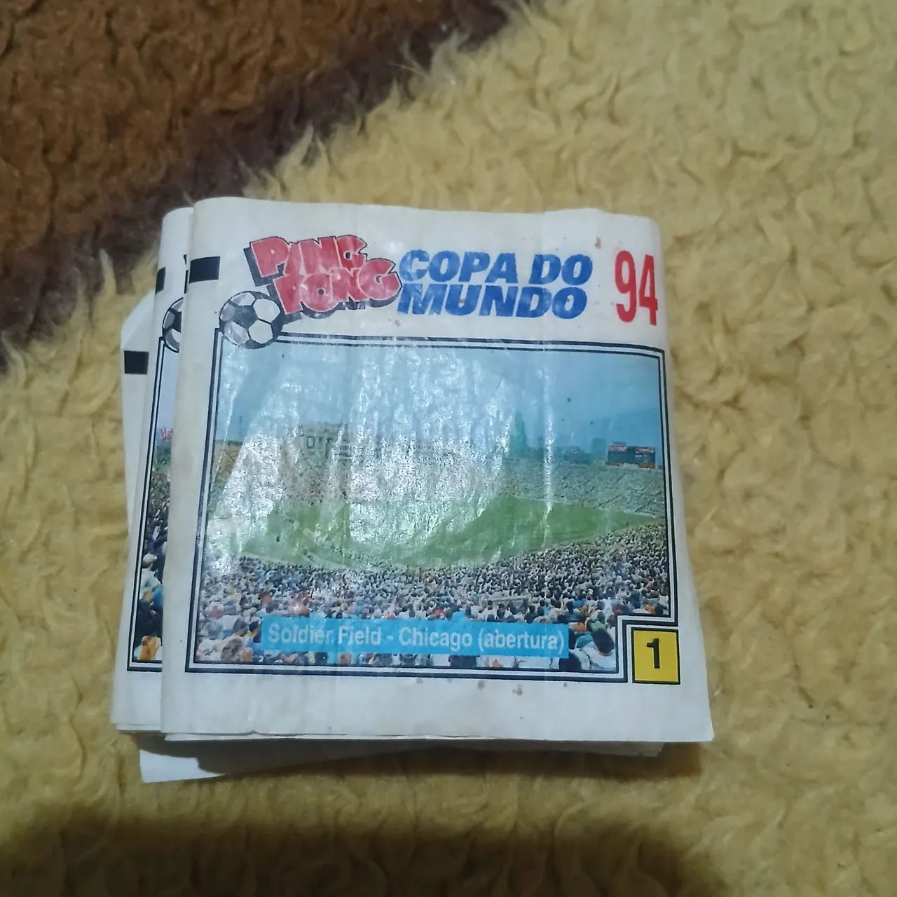 Figurinhas ping pong copa 94