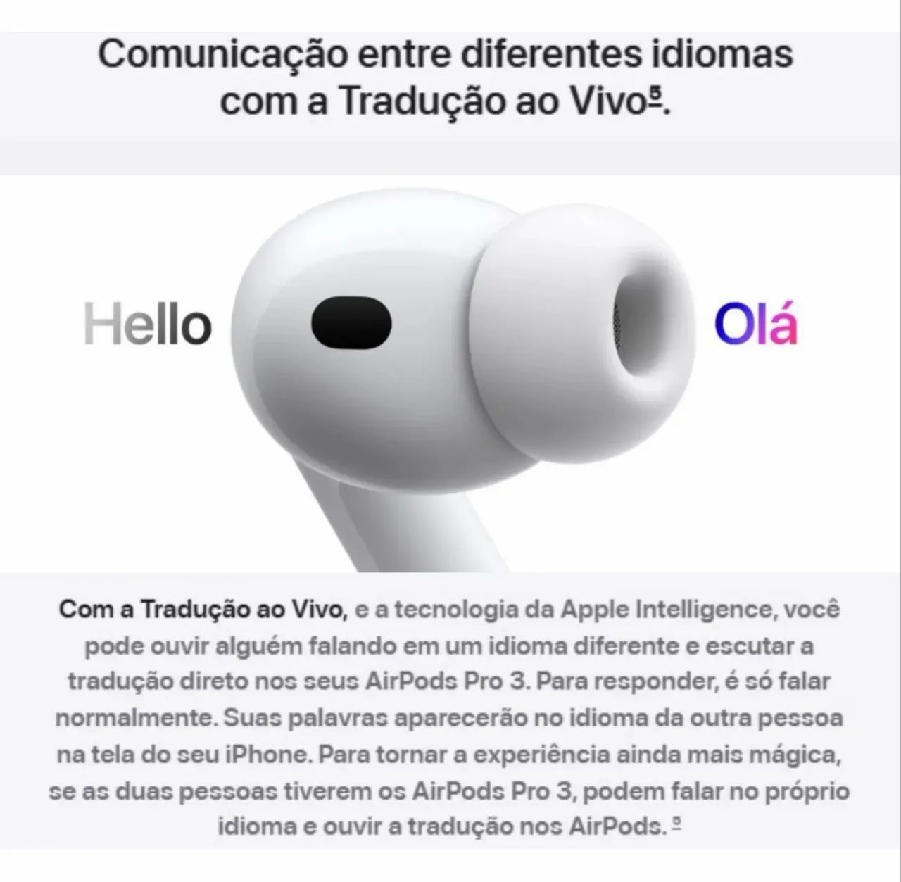 AirPodsPro3 本体 Produtos com até 15 OFF no PIX KaBuM