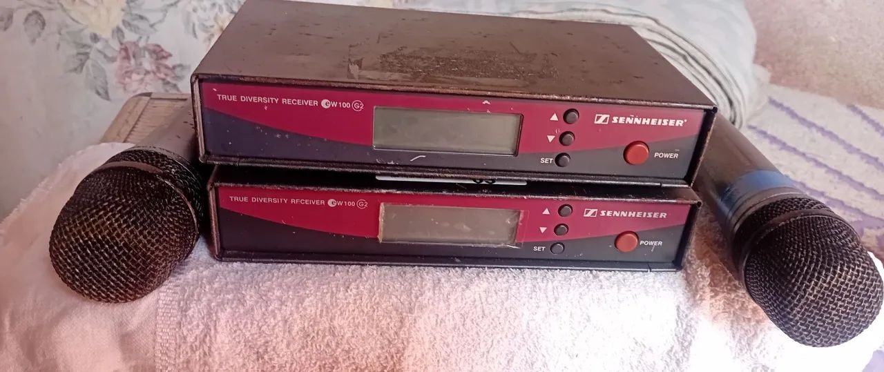 Microfone sennheiser Ew100 2g completo  - Foto 3