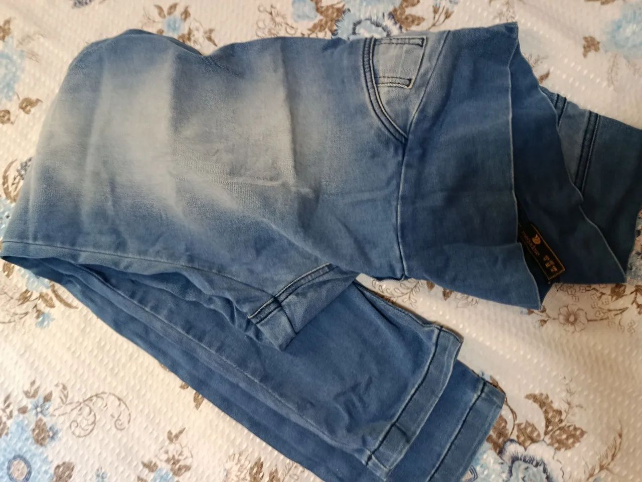 Calça jeans gestante Megadose M - Foto 3