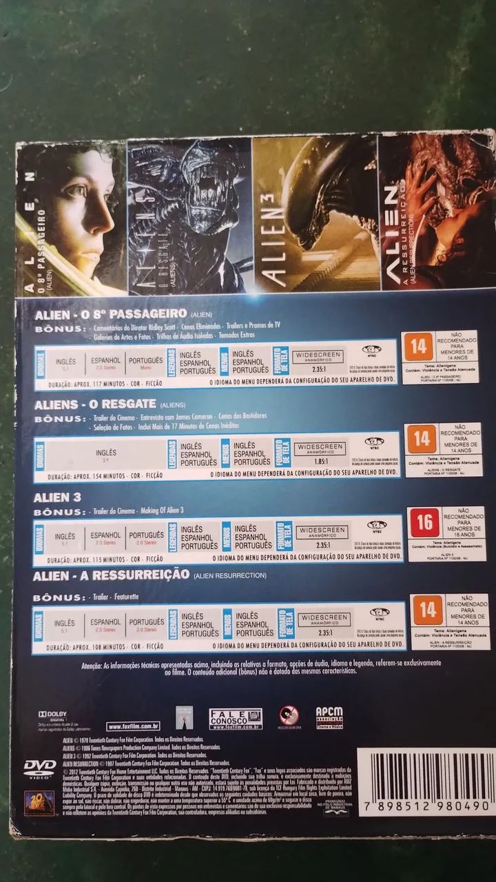 DVDs Alien  - Foto 3