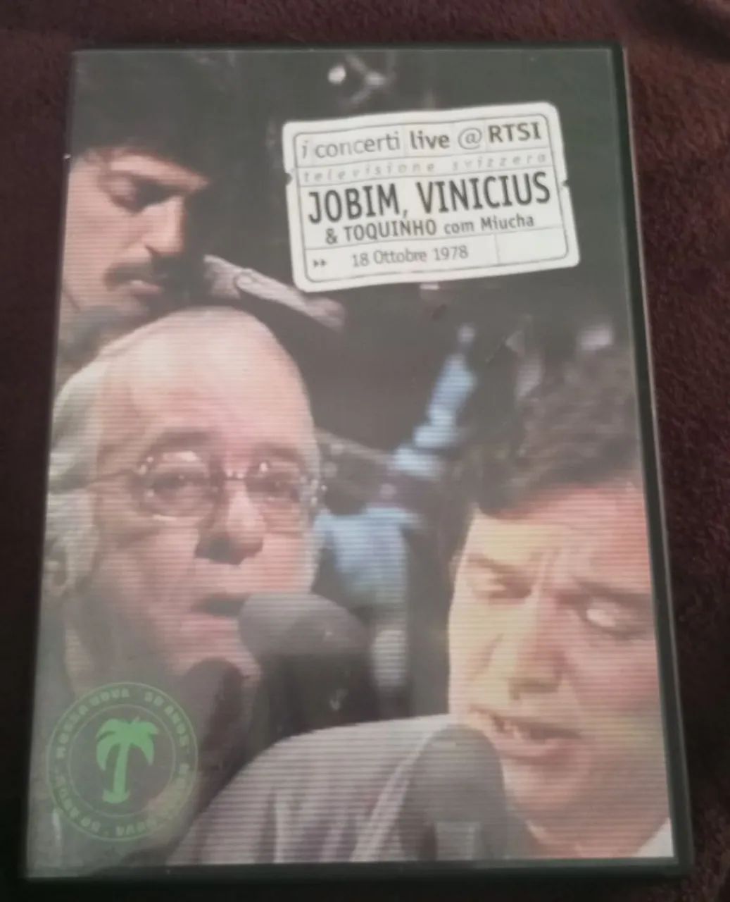 Dvd Jobim, Vinícius e Toquinho 