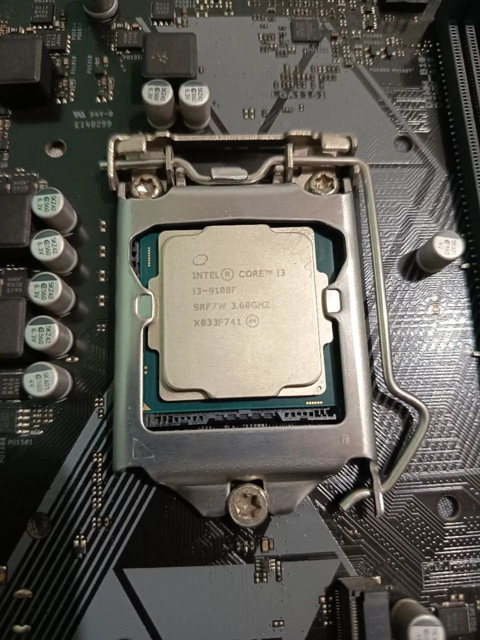 Placa-mãe (ASUS PRIME H310M-E R2.0) e Processador (Intel Core i3-9100F) - Foto 3