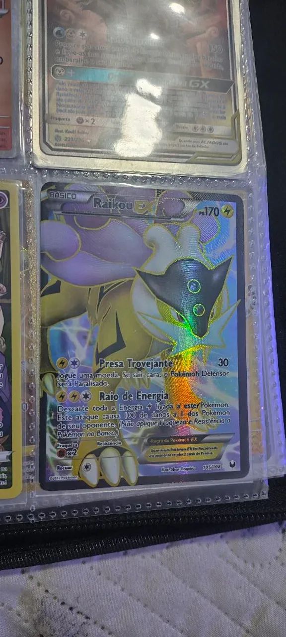Raikou carta pokémon