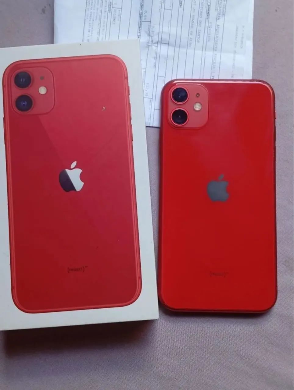 iPhone 13 128GB Vermelho Bateria 84% Impecável 