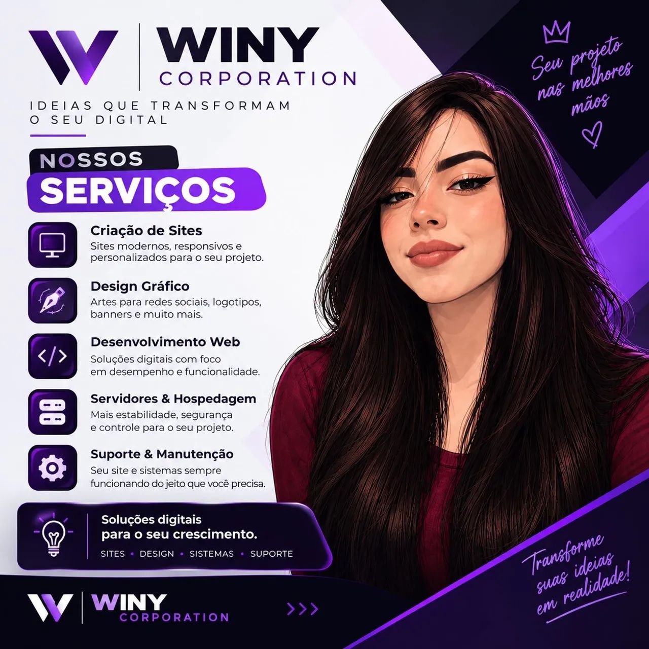 Criação de Sites e Design Gráfico