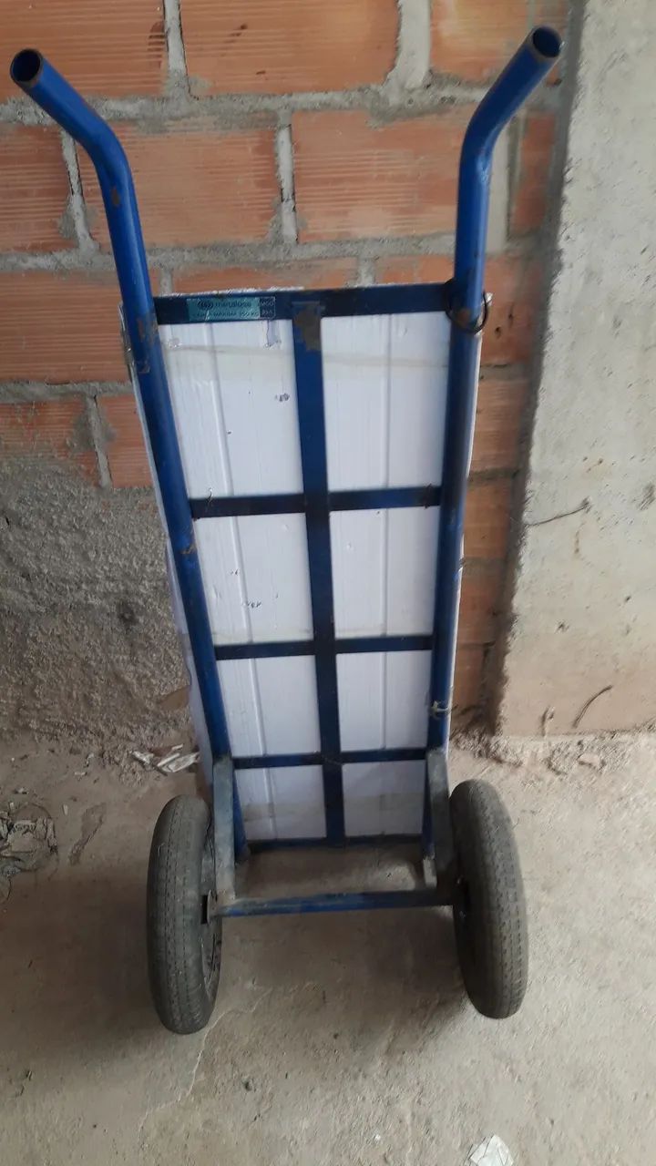Vendo kit carrinho de carga caixa e sonbreiro - Foto 2