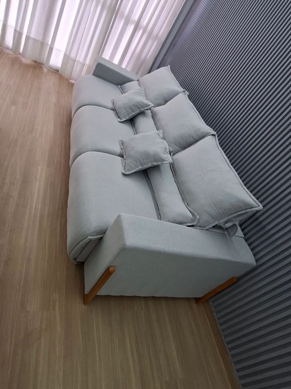 Sofá retrátil 2,70 m, novo - Foto 2