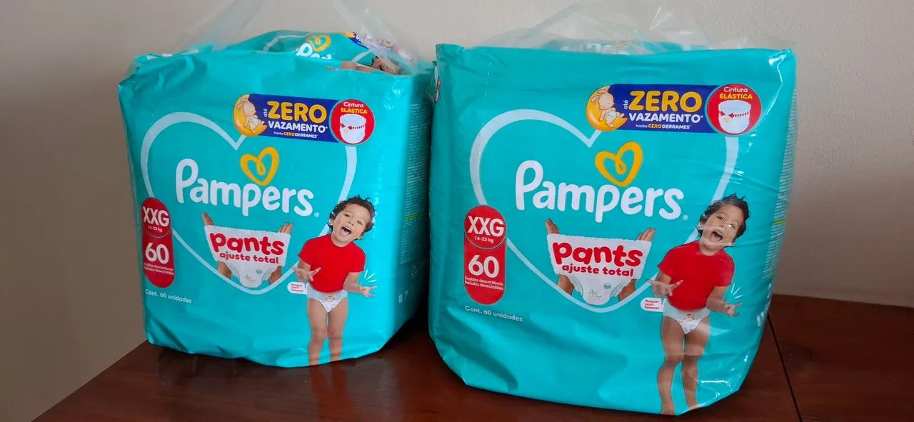 Fraldas Pampers 